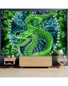 Wandtuch - Classic Dragon Green